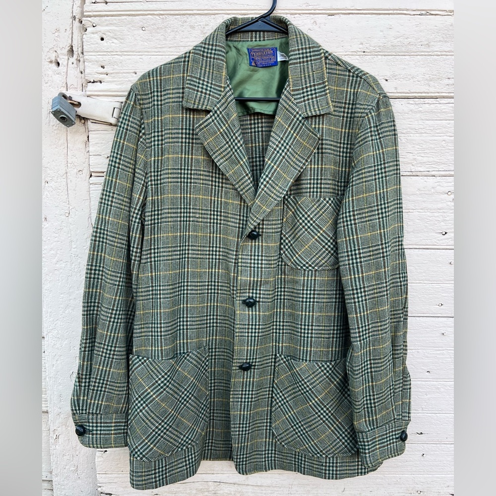 1960s Pendleton Wool Lightweight Long Jacket